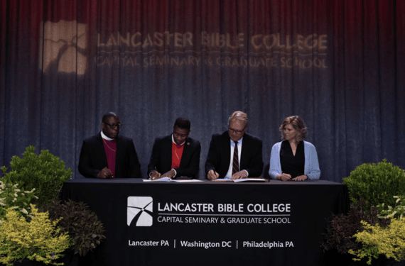 Signing the KIC and LBC | Capital education partnership